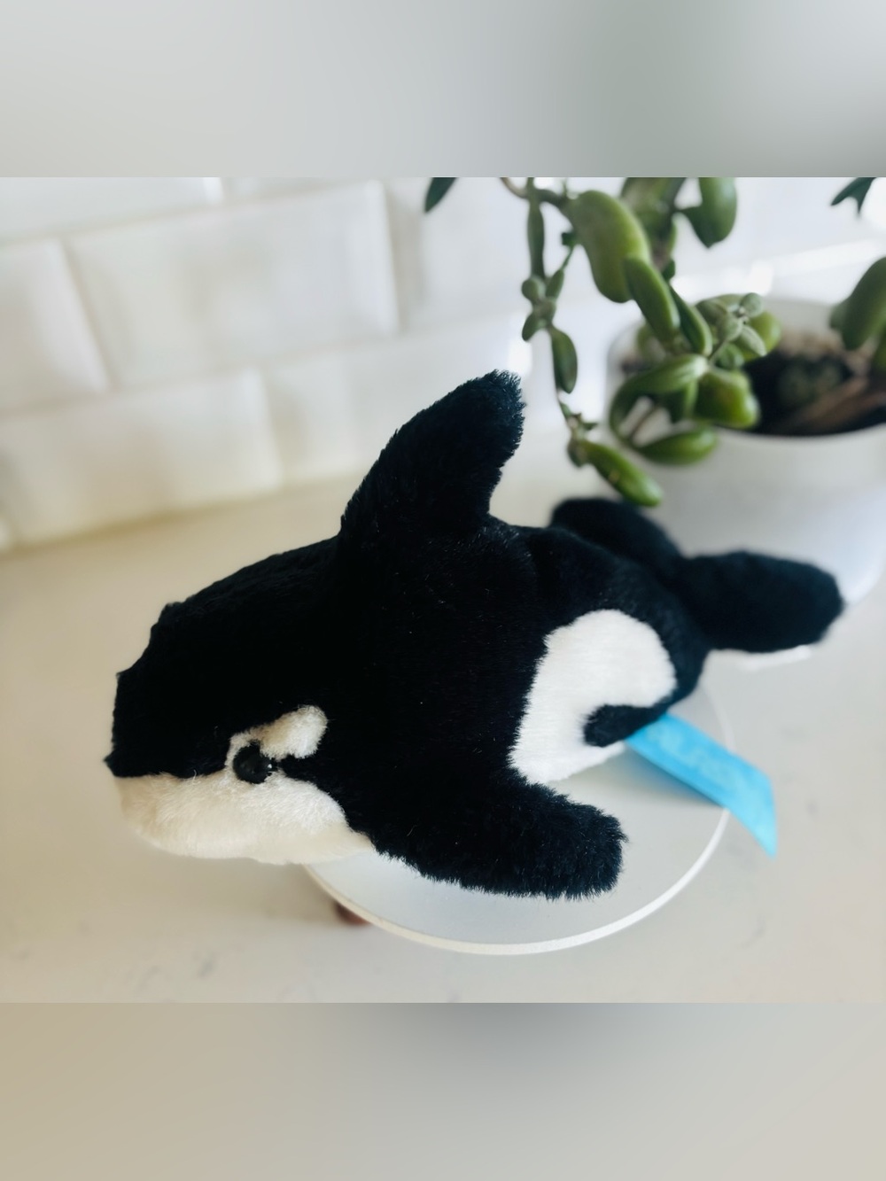 Alaska Orca Mama with 2 babies Plush